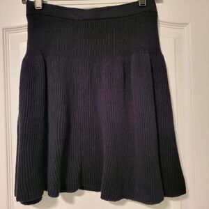 Candies Black knit  swing skirt